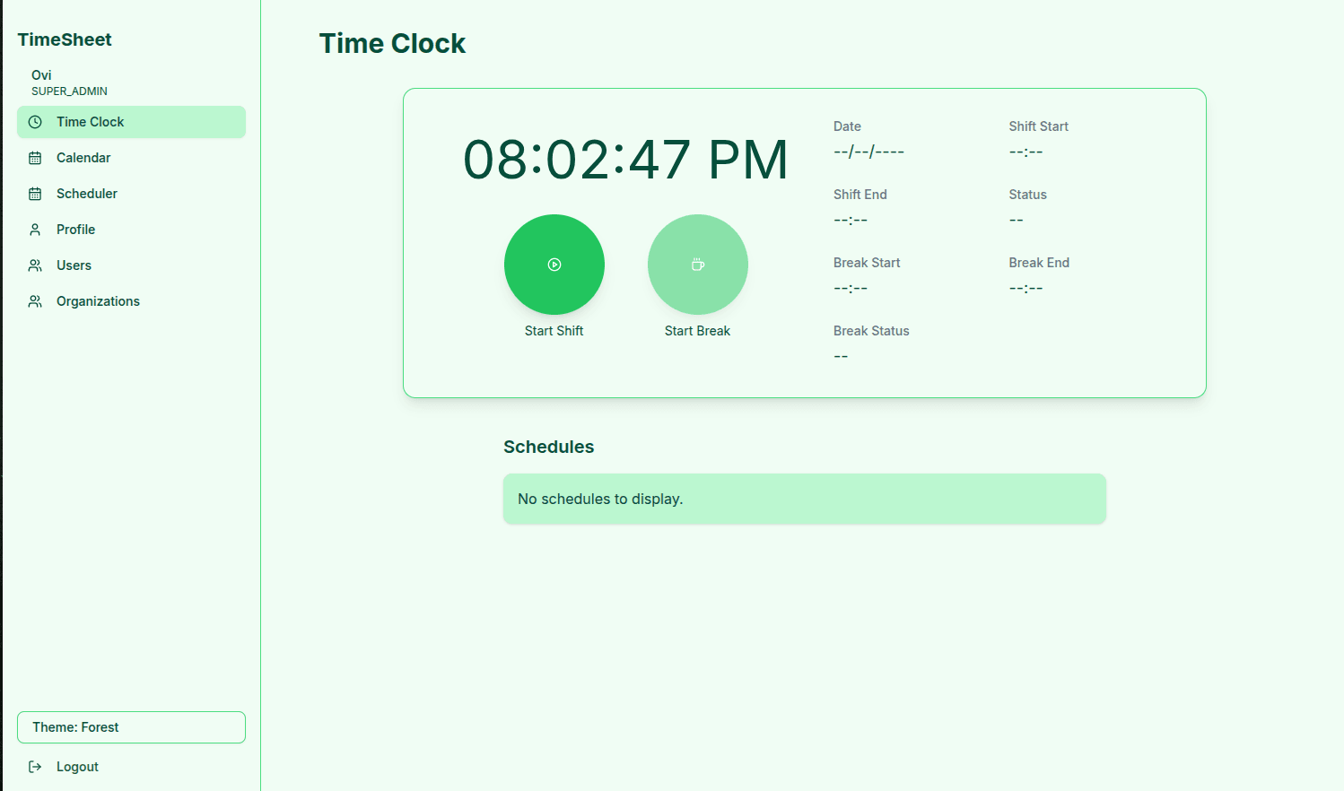 TimeSheet